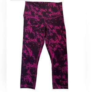 Lululemon Wunder Under Crop - Fold Over Waist Band